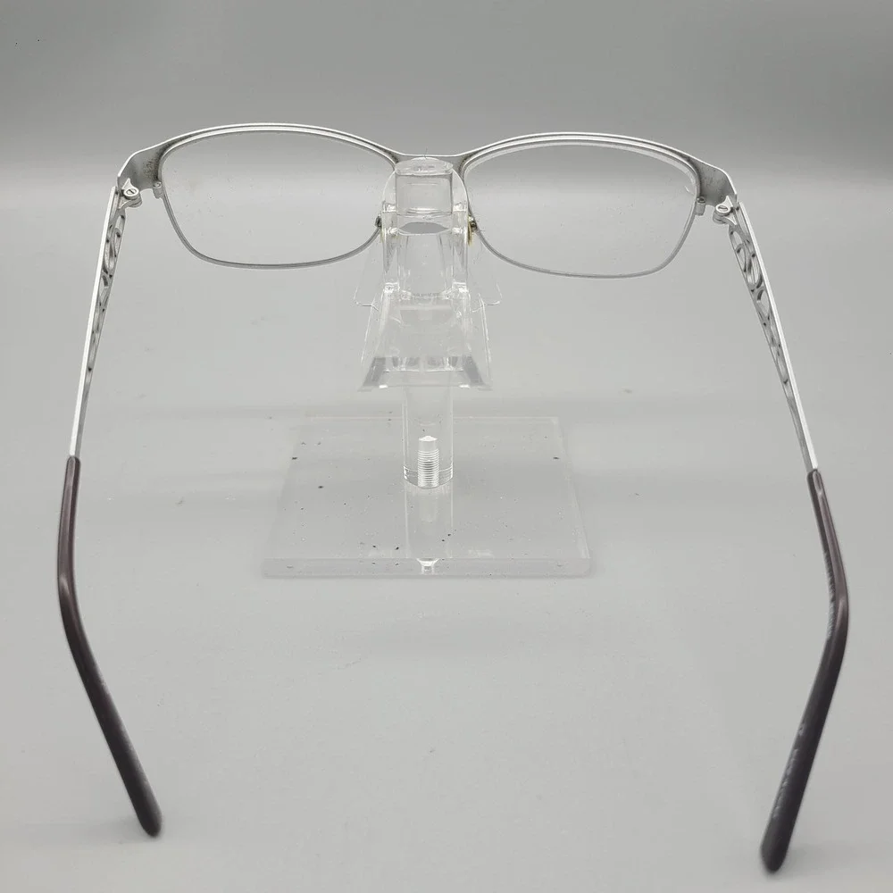Wittnauer Hazel Brown Rectangular Eyeglass Frames Filigree Temples 52-14-135